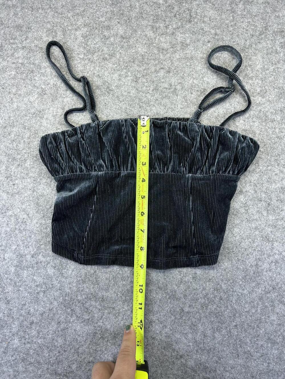 NWOT Urban Outfitters Bralette Sz M Bandeau Satin Babydoll Pin Up Chic Summer - Picture 5 of 5